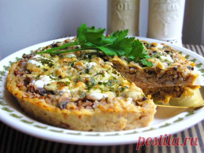 Мясное лукошко с гречневой кашей | Русская кухня