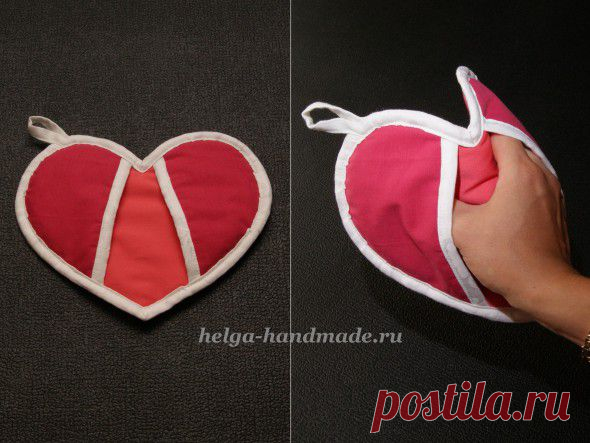 Шьем прихватку для кухни (выкройка) своими руками, мастер-класс | helga-handmade.ru