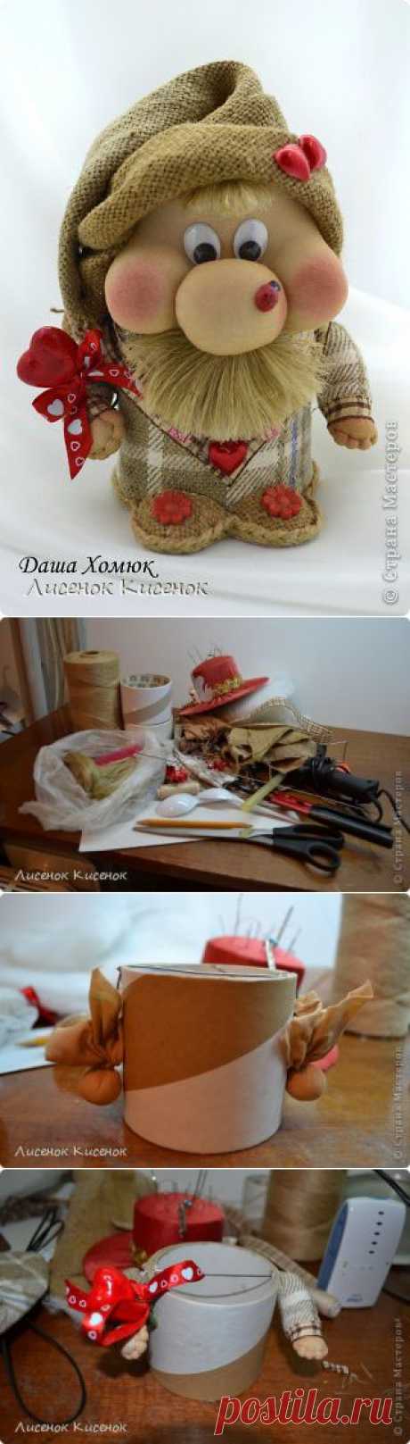 ДОМОВЕНОК ИЗ МЕШКОВИНЫ, МАСТЕР-КЛАСС - Рукоделие