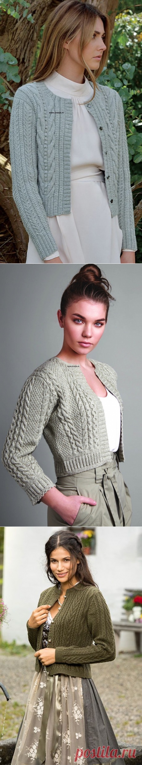 5 КРАСИВЫХ ЖАКЕТОВ СПИЦАМИ НА ОСЕНЬ! | Копилка узоров (Вязание спицами) | Дзен