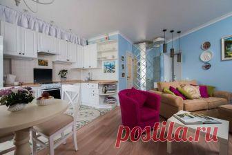 Функциональный интерьер однокомнатной квартиры Название объекта: Light Blue
Год реализации: 2016
Месторасположение: Киев, Украина
Новый проект дизайнера интерьеров Елены Терентьевой оригинален и узнаваем.
Однокомнатная квартира площадью всего 37 к...