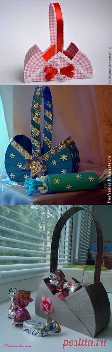 Мастер-класс: "Корзинка – подарочная упаковка
