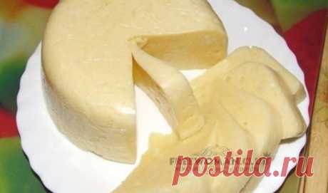 ВКУСНЫЙ И ДОМАШНИЙ СЫР ЗА ТРИ ЧАСА.