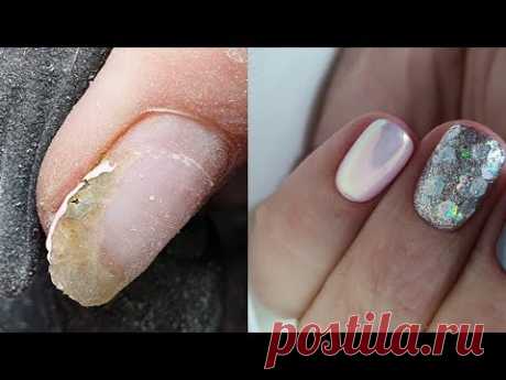 "Сюрприз"который прячется под гель лаком😱/топ самых быстрых дизайнов на все времена года