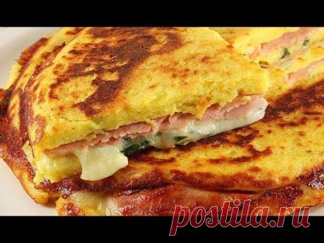 🍕Картофельная Лепешка/Фокачча на Сковородке/Румяная и Ароматная