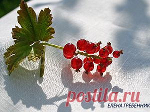 Красная смородина из... эпоксидной смолы