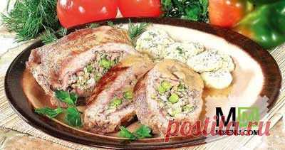Фаршированный ростбиф - кулинарный рецепт. Миллион Меню