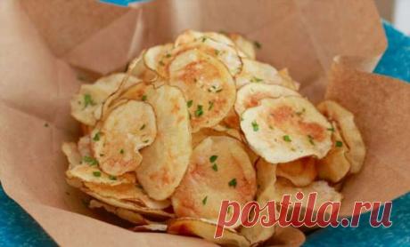 Картошку в микроволновку: за минуту делаем чипсы вкуснее чем из магазина . Милая Я