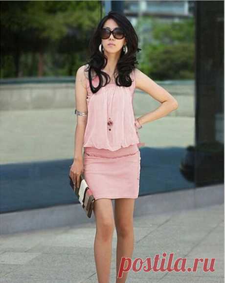 Dresses Picture - More Detailed Picture about summer new fashion women dress 4 colors sleeveless solid slim casual elegant chiffon dresses vestidos free shipping,AM0144 Picture in Dresses from Jack-Huang | Aliexpress.com | Alibaba Group