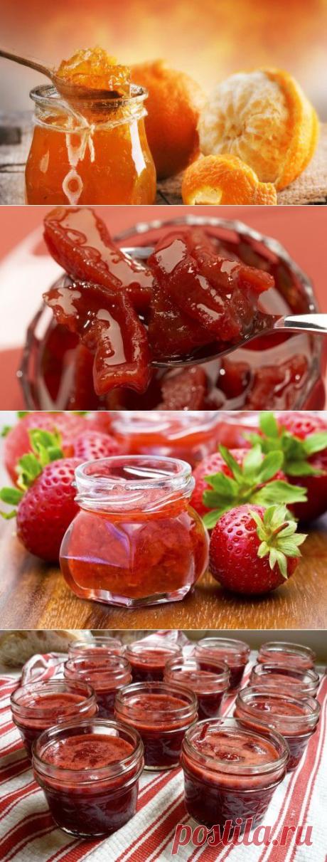 Фруктовые и ягодные джемы: 7 самых вкусных / Простые рецепты