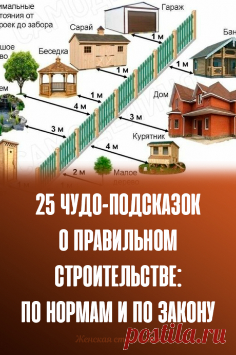 25 чудо-подсказок о правильном строительстве: по нормам и по закону