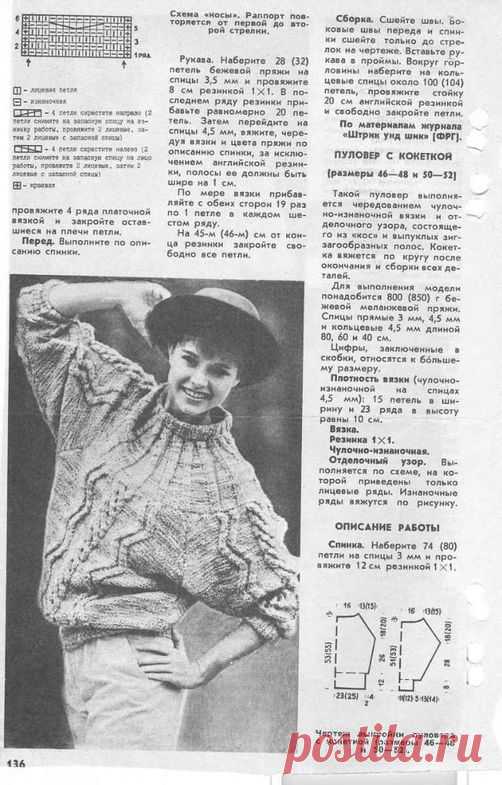 вязание из старых журналов "Наука и жизнь" - marfushka33 - Photo.Qip.ru / id: vax
