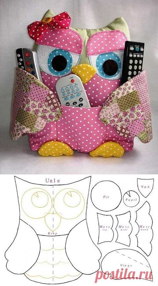 Совенок - хранитель пульта..