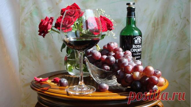 Красивые фото натюрморты с вином