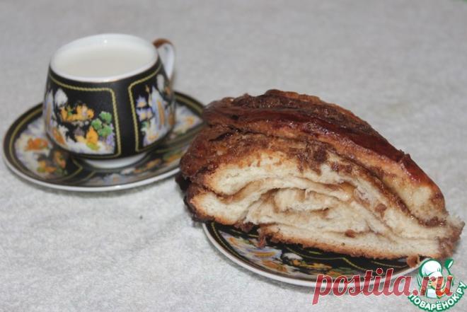 Кранч с шоколадной пастой Кулинарный рецепт