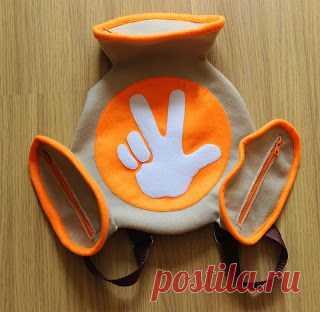 Шьём детский рюкзак - помогатор