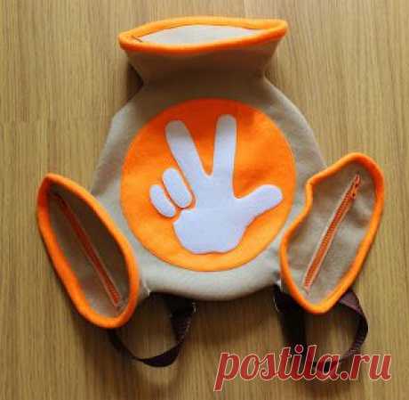 Шьём детский рюкзак - помогатор