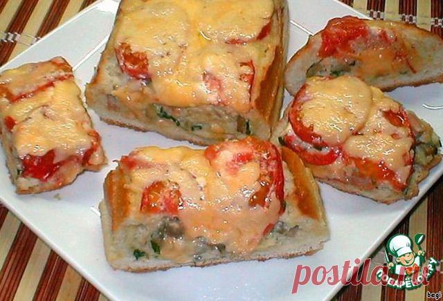 Экспресс-пирог из хлеба - кулинарный рецепт