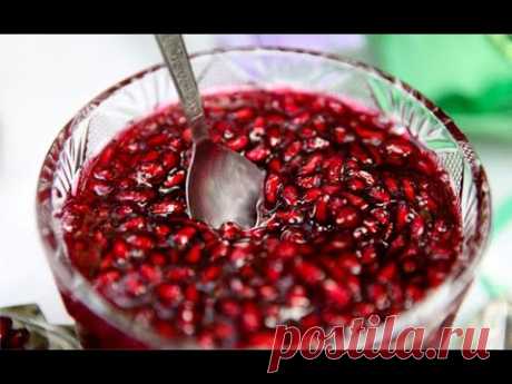 🔴 #narmürəbbəsi #mürəbbə .Nar mürəbbəsi.(Варенье из гранат)