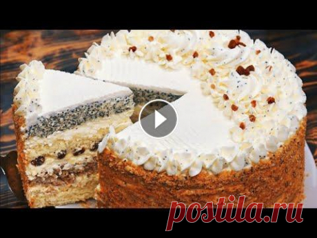 БЕСПОДОБНЫЙ Торт &quot;МОЙ КАПРИЗ&quot; Тает во рту! Бюджетный Рецепт Торт | Кулинарим с Таней Этот торт – нечто! Мягкий, воздушный.. с нежнейшим кремом! Очень вкусный торт! Готовится просто. Рецепт бюджетный и простой. Надеюсь вам понравится :)...