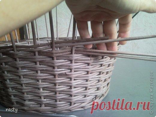 "Тазик" - ушат : покорение ситцевого плетения. | Страна Мастеров