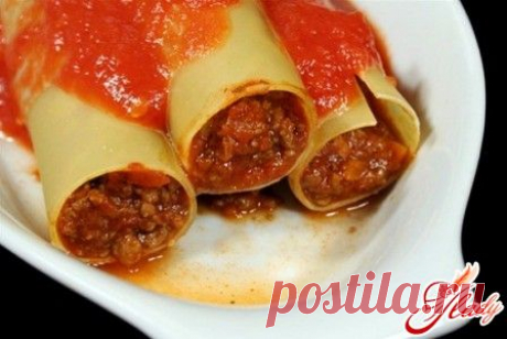 Фаршированные макароны  – привет из Италии