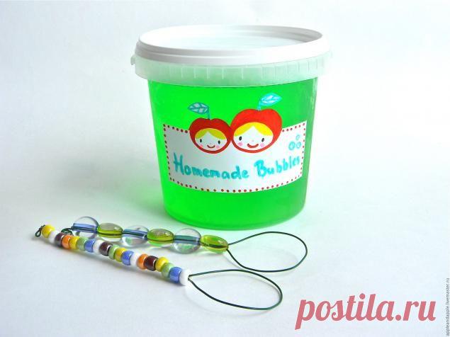 >Мыльные пузыри своими руками.