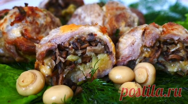 Фаршированное мясо в кружке. Такое блюдо вы ещё не готовили.