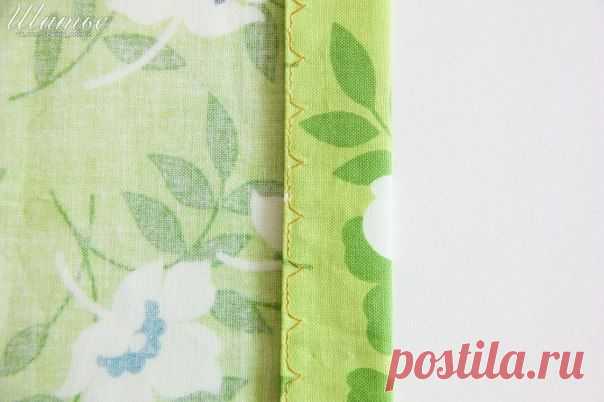 Как подшить нижний срез потайной строчкой с помощью швейной машины — DIYIdeas