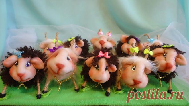 овечки и козочки символ 2015г, символ года, милый полдарок, самые симпатичные овечки, козочки.