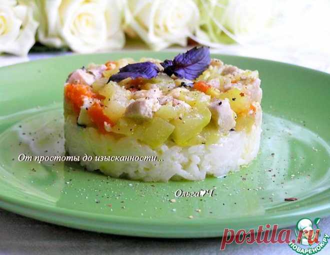 Летнее рагу из курицы с овощами – кулинарный рецепт