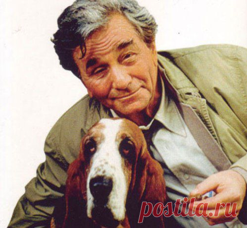 ЛЕЙТЕНАНТ КОЛОМБО               Одну из самых культовых личностей на ТВ создал американский актёр Питер Фальк, имеющий российские корни, дважды номинированный на премию «Оскар», пять раз на телепремию «Эмми», и один раз на «Золотой глобус».