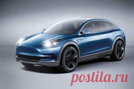 Смотри! Tesla Model Y 2018 года Американская компания-производитель электроавтомобилей нового поколения Тесла немного рассказала о новом кроссовере Tesla Model Y, который будет представле