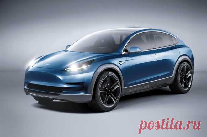 Смотри! Tesla Model Y 2018 года Американская компания-производитель электроавтомобилей нового поколения Тесла немного рассказала о новом кроссовере Tesla Model Y, который будет представле