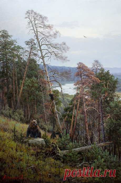 Художник Валерий Анатольевич Артамонов (р. 1963)
«В лесной глуши», 2022 г.