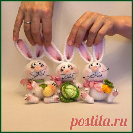 Игрушки вязаные крючком