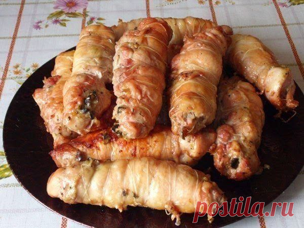 Лучшие кулинарные рецепты: Куриные рулеты с грибами