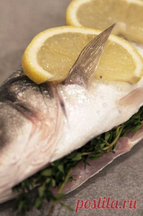 Рыба в соли.