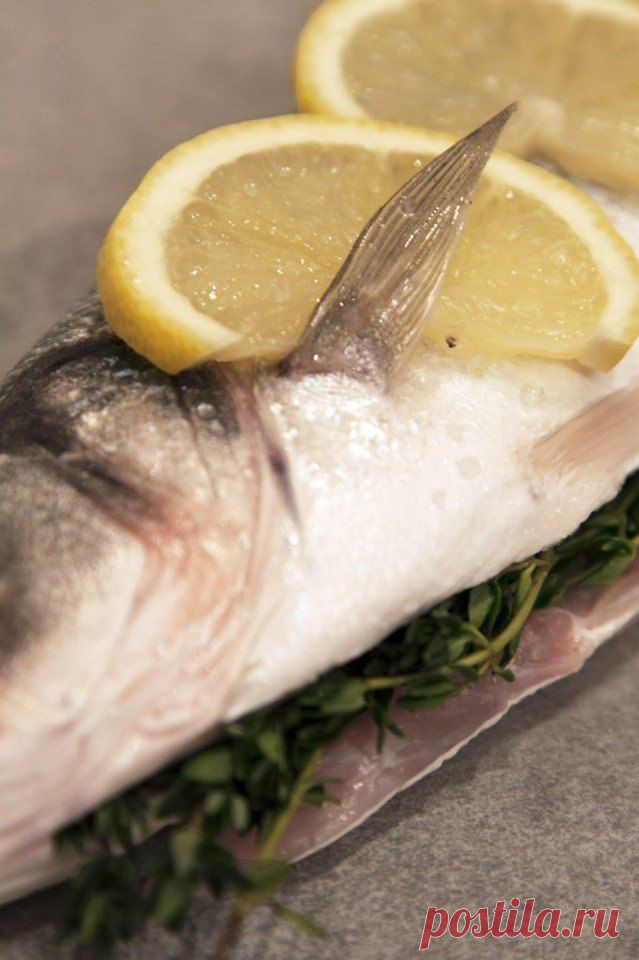 Рыба в соли.