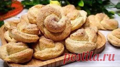 Печенье "Розочки" Одной порцией не обойдетесь Увеличивайте сразу в 2-3 раза