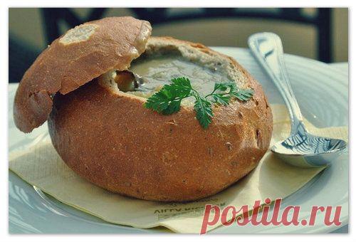 Чешский Суп в хлебе. Секреты приготовления + 3 рецепта - rastimul.com.ua