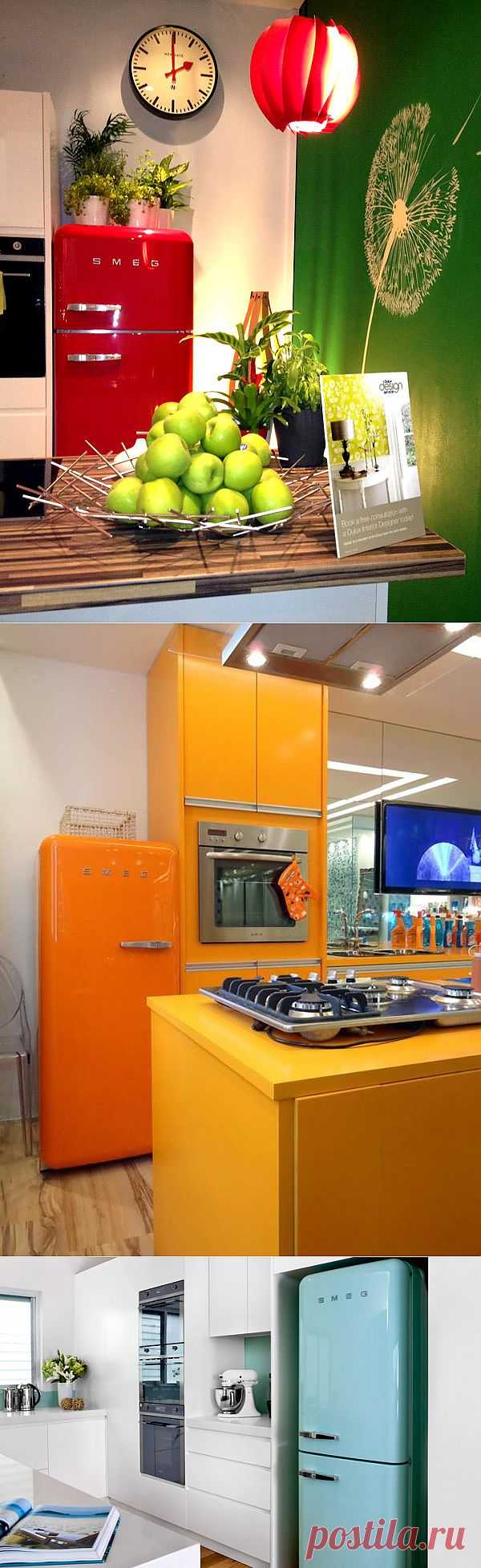 SMEG в интерьере кухни | Фотографии красивых интерьеров
