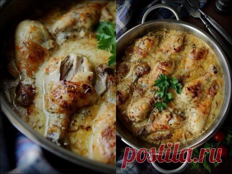 ПП-ужин: куриные ножки в грибном соусе  - Стильные советы