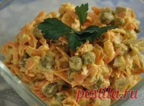 Лучшие кулинарные рецепты: Салат "Купеческий" - настоящее объедение