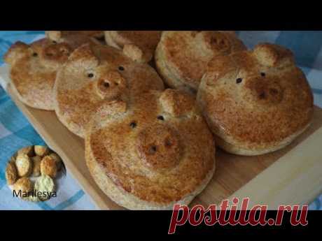 Поросята удачи! Новогодние булочки
