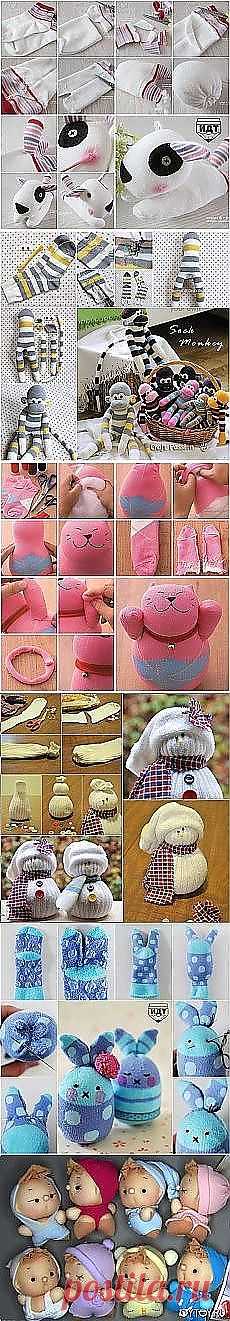 Поиск на Постиле: игрушки из носков