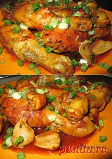 Запечённые куриные ножки