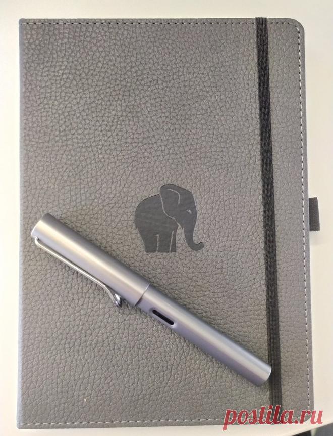 Moleskin has a new elephant-styled notebook which is very convenient for #postgres fans.