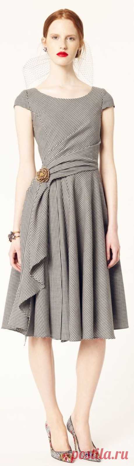 Oscar de la Renta Resort 2014 | Шитье
