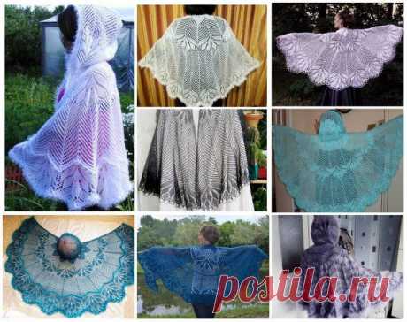 Накидка-шаль &quot;Снежная королева&quot;